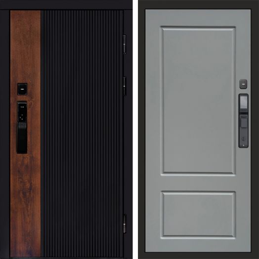 Входная дверь ВДК Престиж с электронным замком - Марсель Грей софт