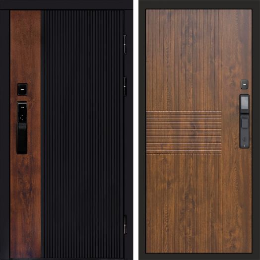 Входная дверь ВДК Престиж с электронным замком - Мастино Дуб