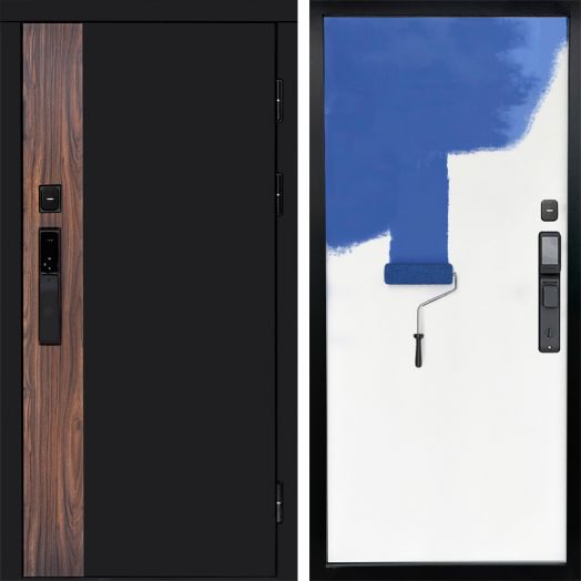 Входная дверь ВДК Тор с электронным замком - Грунт под покраску