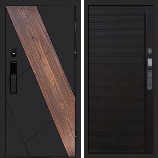 Входная дверь ВДК Нова с электронным замком - Porte black