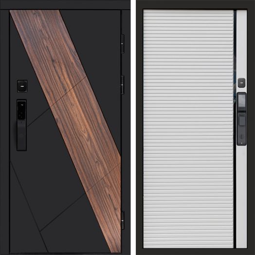 Входная дверь ВДК Нова с электронным замком - Porte white