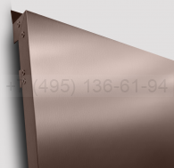 Кассеты фасадные облицовочные из AISI нитрид титана цвет Rose Gold