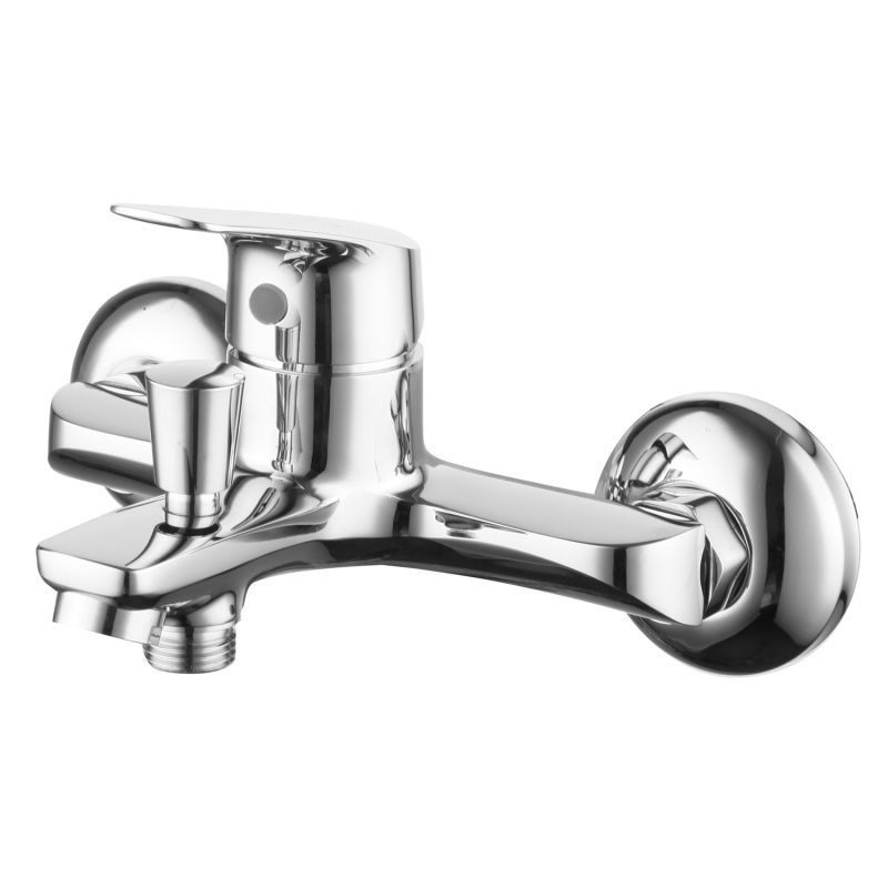 Смеситель для ванны и душа Azario с ручным душем, хром AZ-HU245906