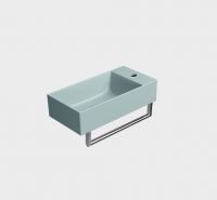 Раковина накладная/подвесная прямоугольная GSI KUBE X 9486 25х50 см схема 11 Раковина накладная/подвесная прямоугольная GSI KUBE X 9486 25х50 см схема 11