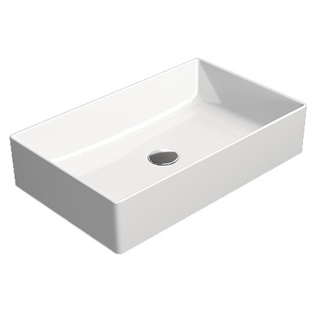 Накладная прямоугольная раковина GSI Kube X 9453 60х37 см