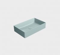 Накладная прямоугольная раковина GSI Kube X 9453 60х37 см схема 6