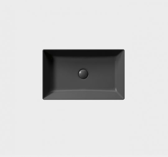 Накладная прямоугольная раковина GSI Kube X 9453 60х37 см схема 12