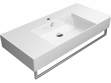 Изображение Раковина накладная/подвесная GSI KUBE X 9451 100х47 см