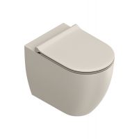 Унитаз напольный безободковый Catalano SFERA 514550001 55x35 см универс.слив смыв Tornado покрытие Cataglaze+ без крепежа схема 7