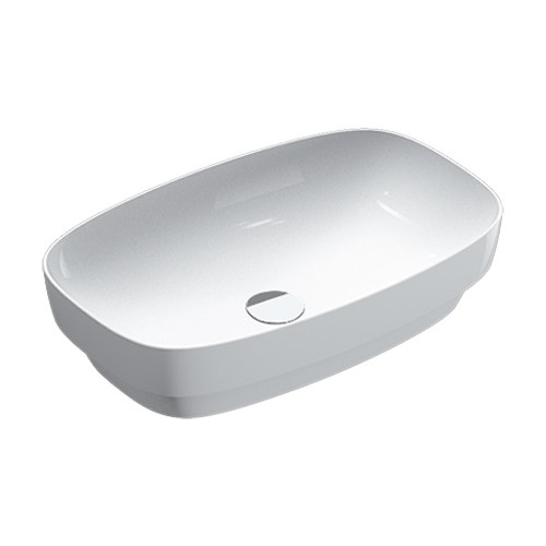 Полувстраиваемая/накладная раковина Catalano Alvea 624600001 60х38 см, покрытие Cataglaze+