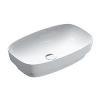 Полувстраиваемая/накладная раковина Catalano Alvea 624600001 60х38 см, покрытие Cataglaze+ схема 1