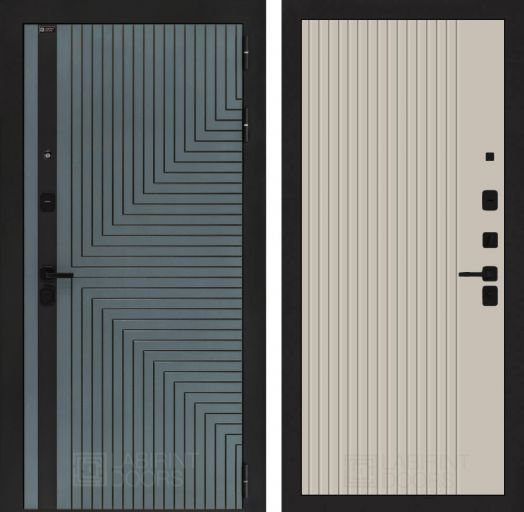 Входная дверь Лабиринт КРЕДОР - 29 Капучино