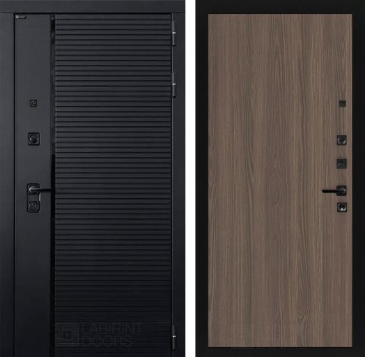 Входная дверь Лабиринт ПИАНО - 05 Ясень Темный