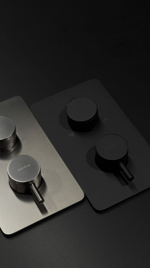 Смеситель встроенный Boheme Cell 134-2 с термостатом 2-х проходной ФОТО