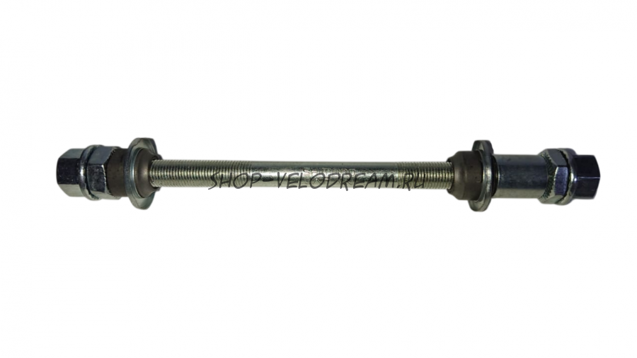 Ось задняя Shimano в сборе (спицы)