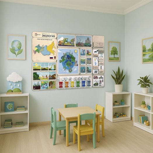 Дидактическая панель Экология
