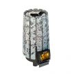 Банная печь Grill’D Cometa Vega 240 Short Stone с каменной облицовкой - вид спереди