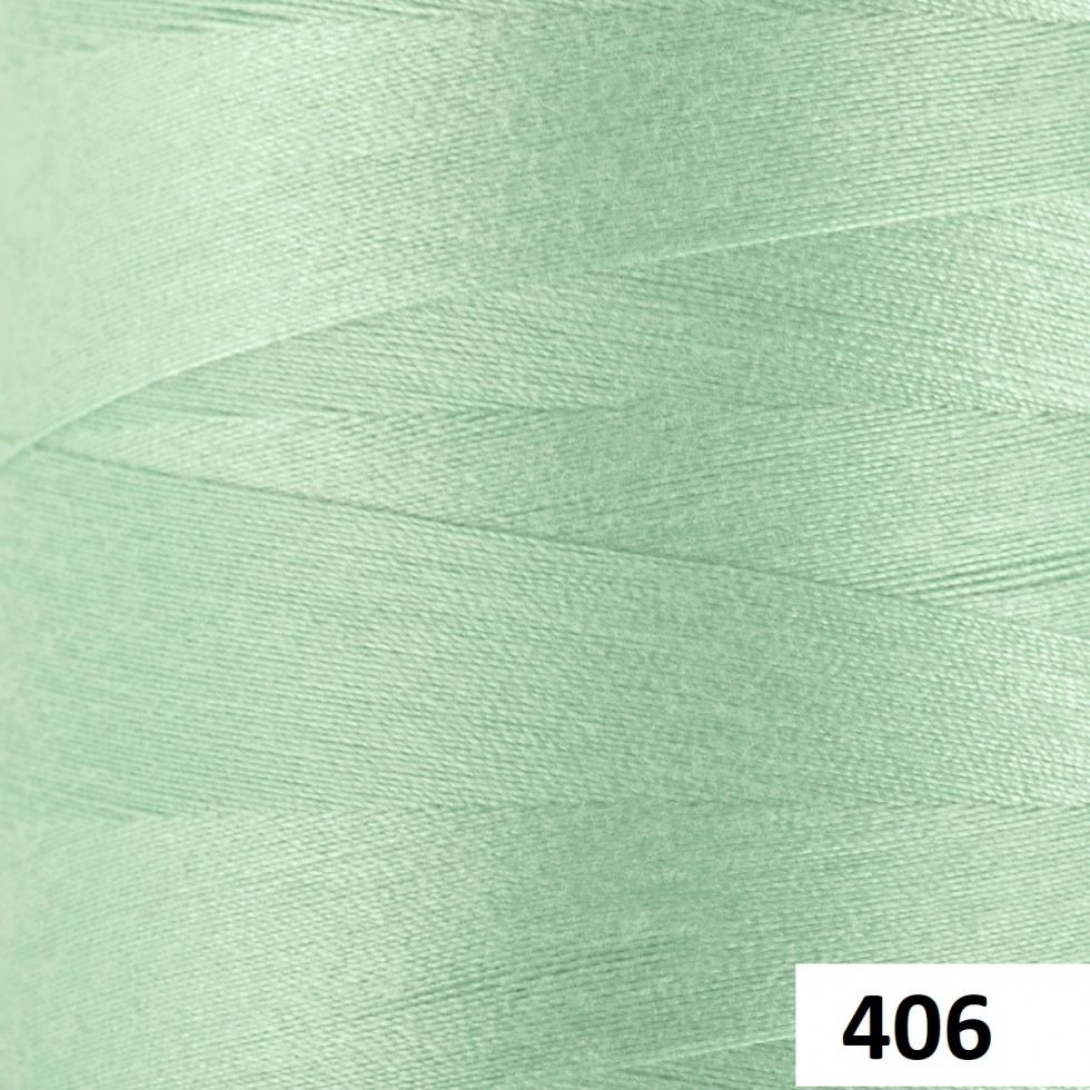 Нитки GAMMA бытовые швейные 40/2 365 м. Зеленые оттенки (G.40/2.Зеленый)