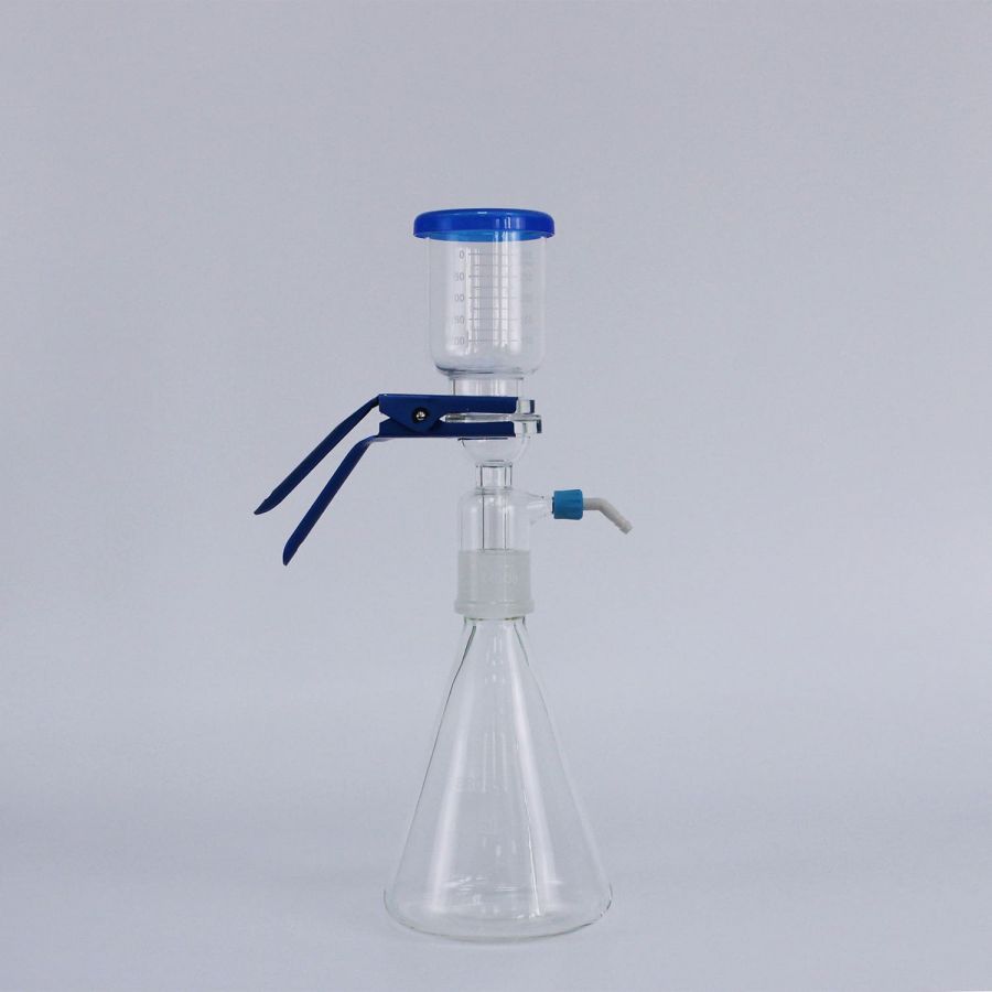 Система вакуумной фильтрации "MicroFilter-Labdevices", приемная колба 1000 мл, воронка на 300 мл с пластиковым отводом