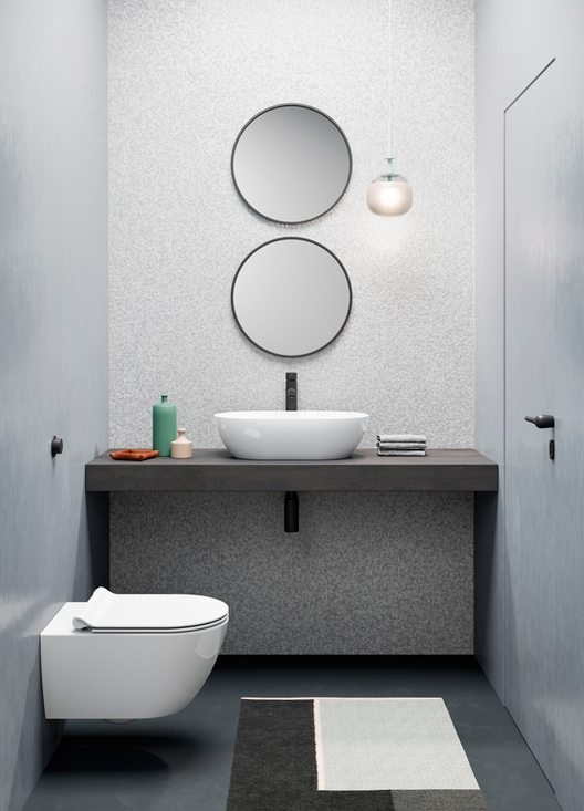 Подвесной унитаз GSI Pura 881511 55х36 ФОТО