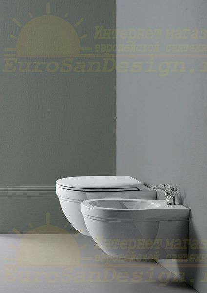 Керамическое подвесное биде GSI Classic 87651 ФОТО
