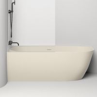 Белая угловая каменная ванна Salini Sofia Corner 170x85 102514G схема 5