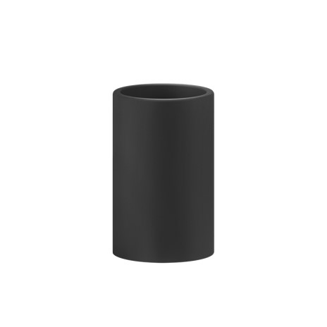 Настольный стакан черного цвета Gessi Anello 59532