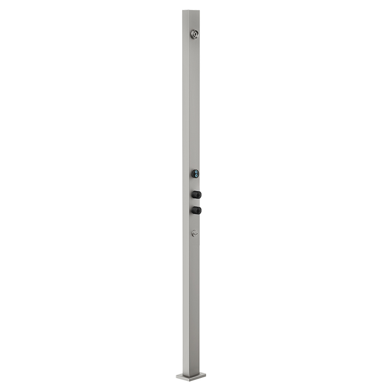 Изображение Уличная душевая стойка Gessi Outdoor L с хромотерапией 63233
