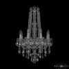 Люстра Хрустальная BOHЕMIА IVЕLЕ CRYSTAL 1415/8/141/H-69 NI Никель, Металл, Стекло / Богемия Ивеле Кристалл