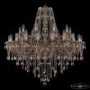 Люстра Хрустальная BOHЕMIA IVЕLЕ CRYSTАL 1415/20+10/400 G M721 Золото, Стекло / Богемия Ивеле Кристалл
