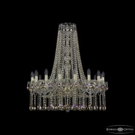 Люстра Хрустальная BOHЕMIА IVЕLЕ CRYSTAL 1413/16/300/H-93 G R801 Золото, Стекло / Богемия Ивеле Кристалл
