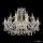 Люстра Хрустальная BOHЕMIА IVЕLЕ CRYSTAL 1403/12+6/300 G K721 Золото, Стекло / Богемия Ивеле Кристалл