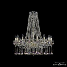 Люстра Хрустальная BOHЕMIА IVЕLЕ CRYSTAL 1413/16/300/H-93 G K801 Золото, Стекло / Богемия Ивеле Кристалл