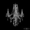 Люстра Хрустальная BOHЕMIА IVЕLЕ CRYSTAL 1415/3/165 NI Никель, Металл, Стекло / Богемия Ивеле Кристалл