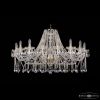 Люстра Хрустальная BOHЕMIA IVЕLЕ CRYSTAL 1413/18/400 G Золото, Стекло / Богемия Ивеле Кристалл