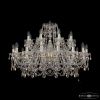 Люстра Хрустальная BOHЕMIА IVЕLЕ CRYSTAL 1411/16+8/360 G R801 Золото, Стекло / Богемия Ивеле Кристалл
