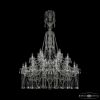 Люстра Хрустальная BOHЕMIA IVЕLЕ CRYSTAL 1413/16+8+4/400/XL-163/2D NI Никель, Стекло / Богемия Ивеле Кристалл