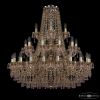 Люстра Хрустальная BOHEMIА IVЕLЕ CRYSTAL 1410/20+10+5/360/3D G V7010 M721 Золото, Стекло / Богемия Ивеле Кристалл