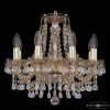 Люстра Хрустальная BOHEMIА IVЕLЕ CRYSTAL 1410/8/141 G V0300 M721 Золото, Стекло / Богемия Ивеле Кристалл
