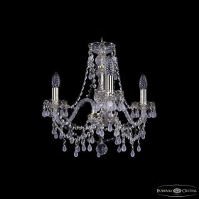 Люстра Хрустальная BOHEMIА IVЕLЕ CRYSTAL 1410/3/160 G V0300 Золото, Стекло / Богемия Ивеле Кристалл