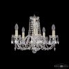 Люстра Хрустальная BOHEMIА IVЕLЕ CRYSTAL 1402/5/160 G Золото, Стекло / Богемия Ивеле Кристалл