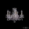 Люстра Хрустальная BOHEMIА IVЕLЕ CRYSTAL 1402/5/141 PA Патина, Стекло / Богемия Ивеле Кристалл