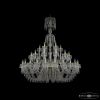 Люстра Хрустальная BOHЕMIА IVЕLЕ CRYSTAL 1410/24+12+6/530/XL-167 G V0300 Золото, Стекло / Богемия Ивеле Кристалл