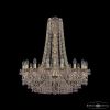 Люстра Хрустальная BOHEMIA IVELЕ CRYSTAL 1410/16/300/H-95 G V7010 M801 Золото, Стекло / Богемия Ивеле Кристалл