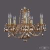 Люстра Хрустальная BOHEMIA IVELЕ CRYSTAL 1402/5/141 G M721 Золото, Стекло / Богемия Ивеле Кристалл