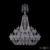 Люстра Хрустальная BOHEMIA IVELЕ CRYSTAL 1410/24+12+6/460/XL-175/2D NI V0300 Никель, Стекло / Богемия Ивеле Кристалл