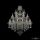 Люстра Хрустальная BOHEMIA IVELЕ CRYSTAL 1415/16+8+4/300/3D G Золото, Стекло / Богемия Ивеле Кристалл