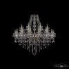 Люстра Хрустальная BOHEMIA IVELЕ CRYSTAL 1415/16+8/400 G Золото, Стекло / Богемия Ивеле Кристалл