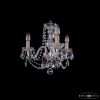 Люстра Хрустальная BOHEMIA IVELЕ CRYSTAL 1402/3/141 PA Патина, Стекло / Богемия Ивеле Кристалл