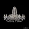 Люстра Хрустальная BOHEMIA IVELЕ CRYSTAL 1402/20/460 G Золото, Стекло / Богемия Ивеле Кристалл